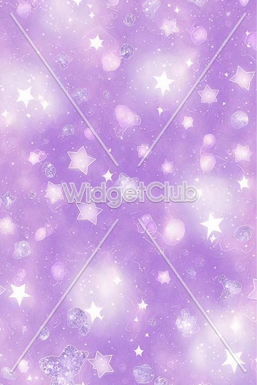 Purple Space Wallpaper [d1d18531ec744b1b8ed9]