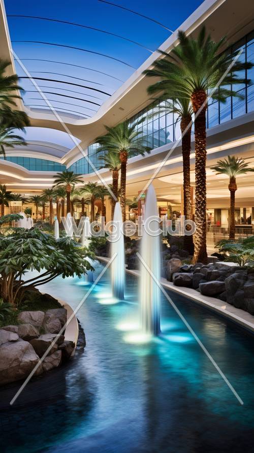 Tropical Oasis at the Mall