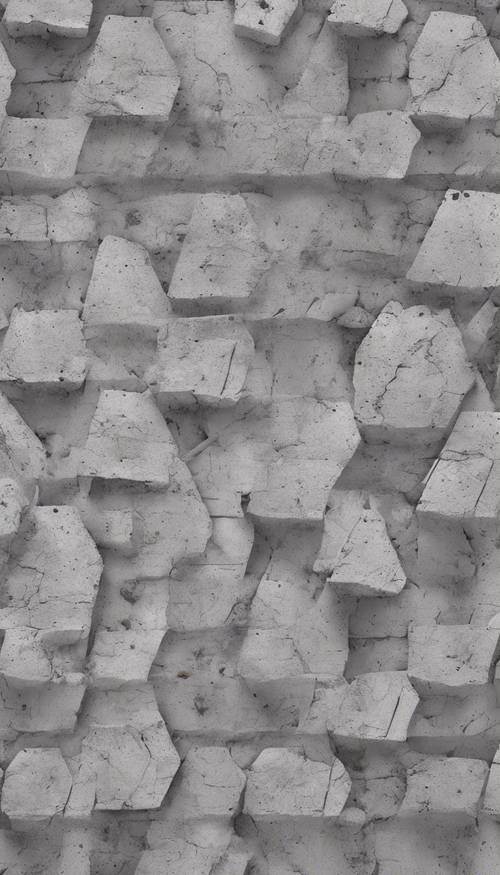A seamless pattern of grey concrete texture. Tapeta [fbaa99018e5f468ea057]