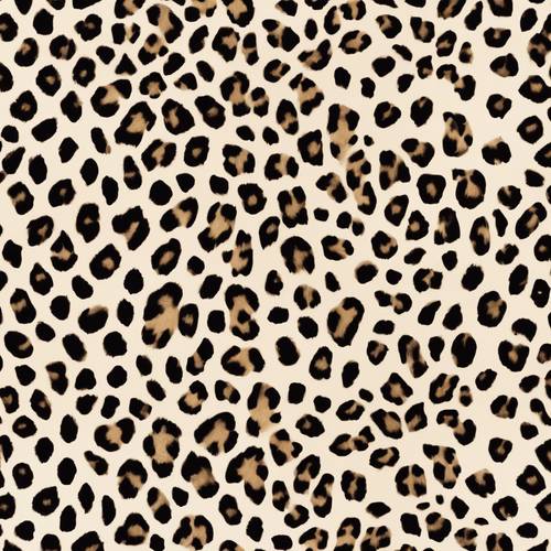 Smooth leopard print in a creamy shade creating an unceasing pattern. Wallpaper [1a949248ae8e43069b41]