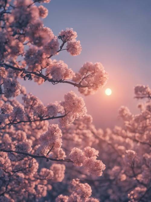 Une plaine bleue persane sous les doigts roses de l’aube.