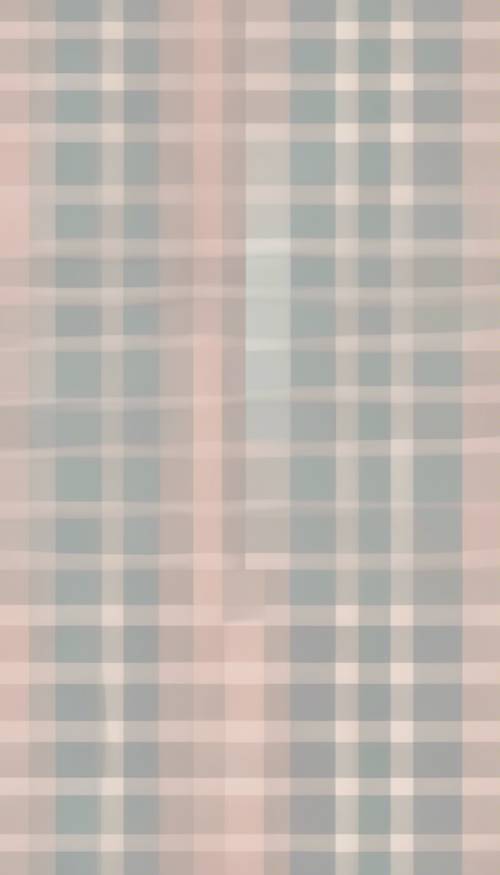 A seamless checkered pattern in soft, pastel colors.