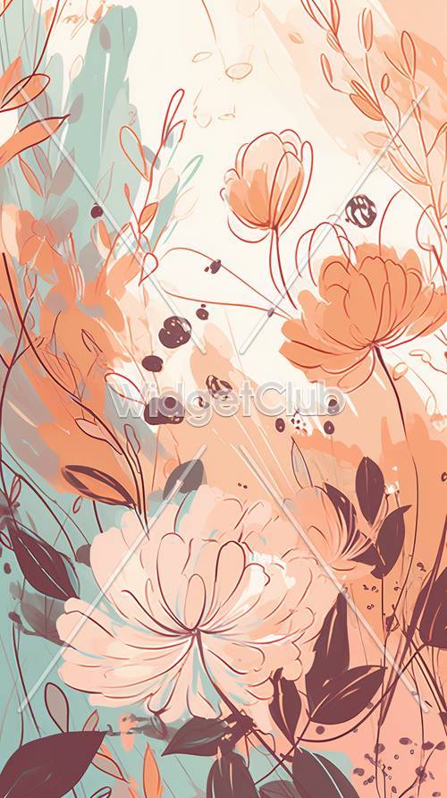Colorful Flower Wallpaper [a50c1c83546d474e9b3b]