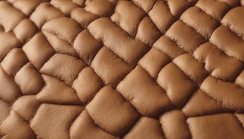 Macro shot of detailed grain on tan leather. Wallpaper [a3c3f32d999b40da8f44]