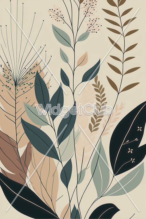 Soothing Nature Illustration for Your Screen