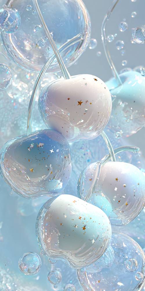 Bulles et étoiles scintillantes pour votre écran