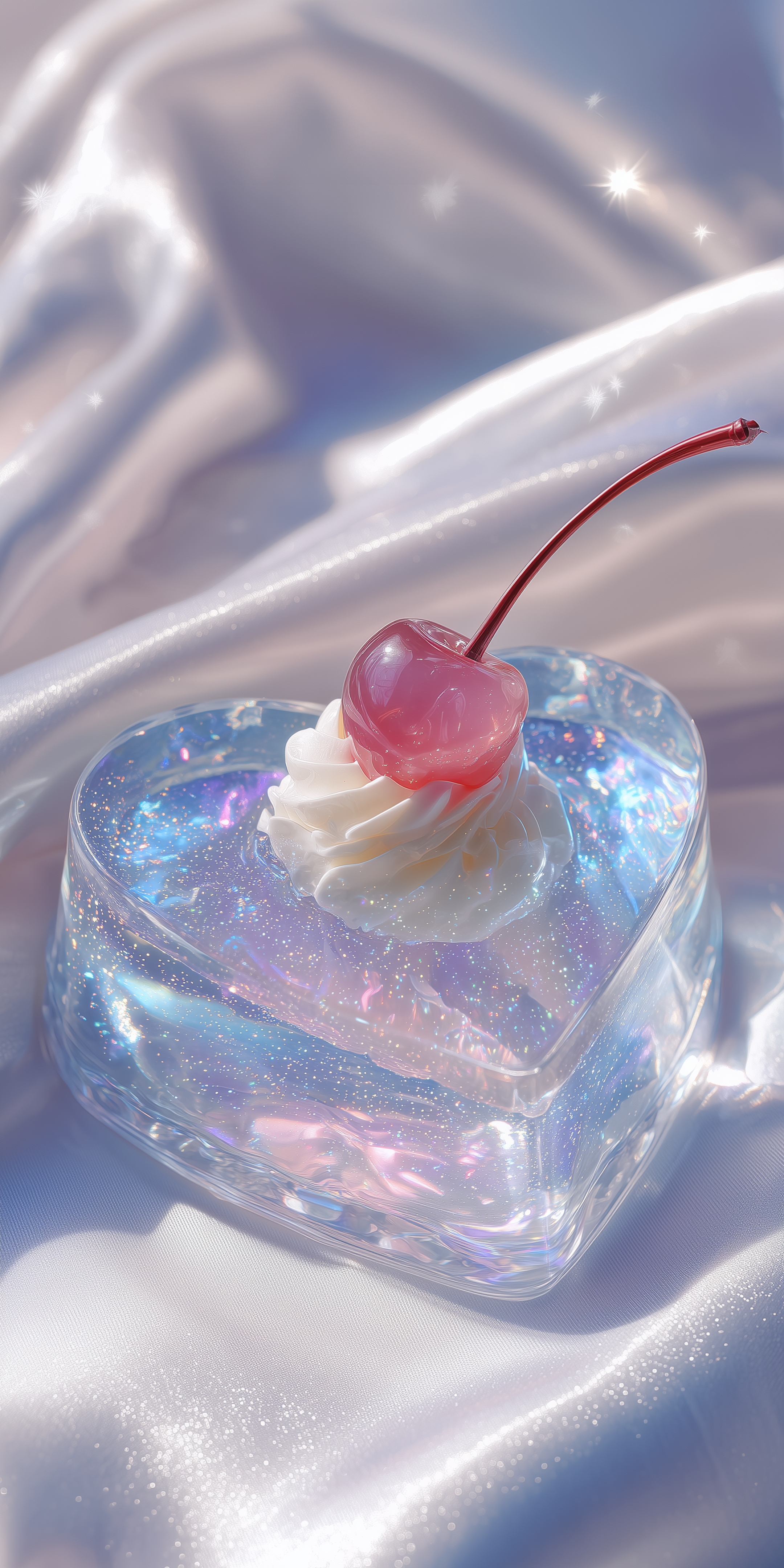 Sparkling Dessert Under Soft Light Wallpaper[79544b8c2ca94b01b9dc]