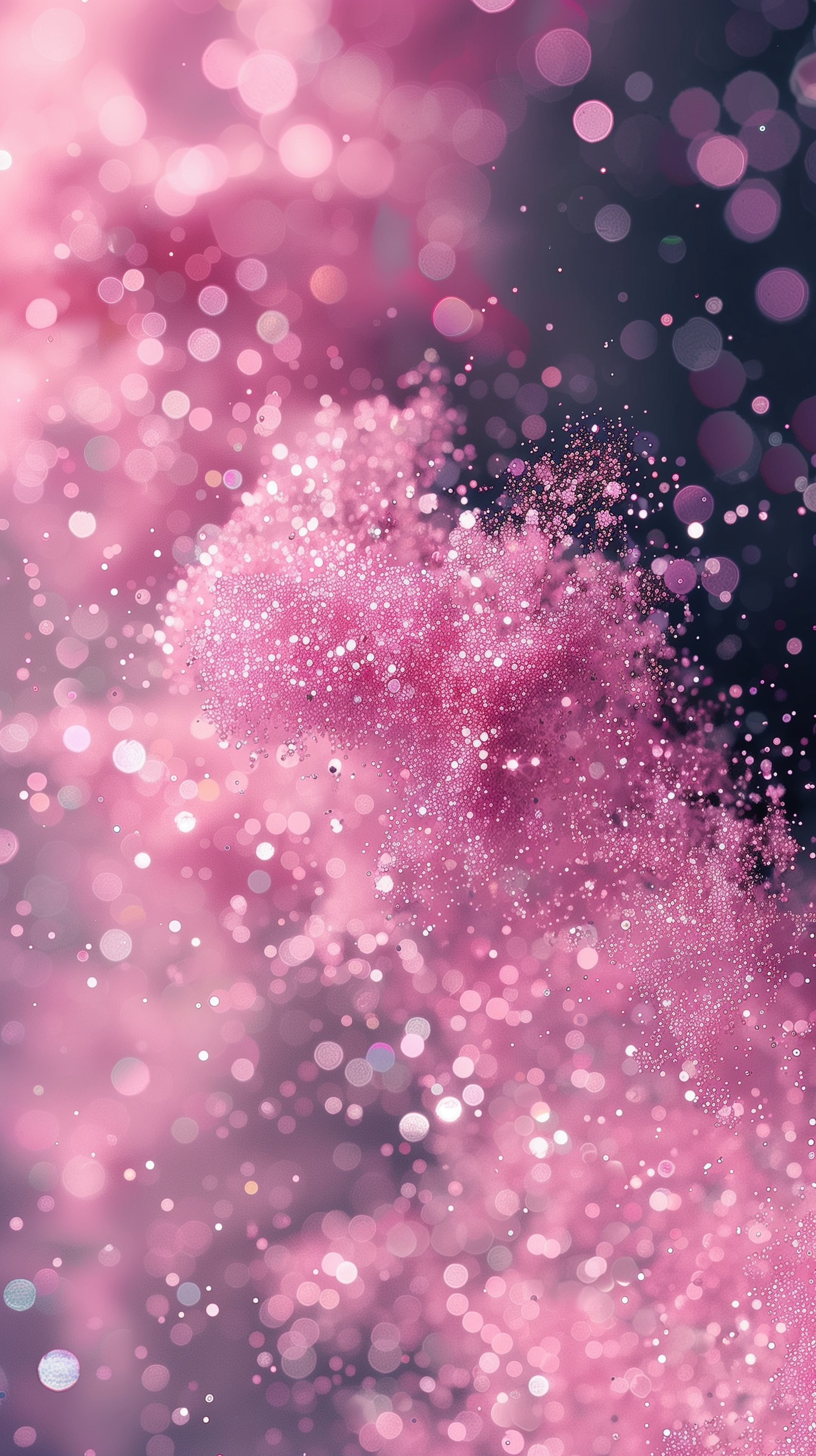 Sparkling Pink Glitter Magic 墙纸[74acc00f2dee4a9fb02f]