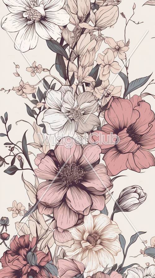 Beautiful Floral Wallpaper [6cf43b6d0eeb43cb9c51]