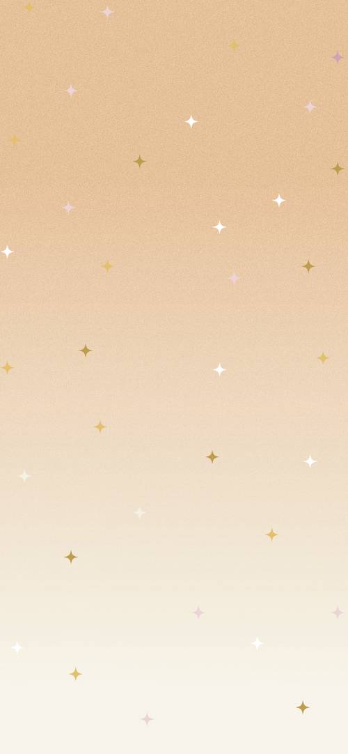 Sparkling Stars on Beige Background Wallpaper [ff0e920b2ab94716a8ee]