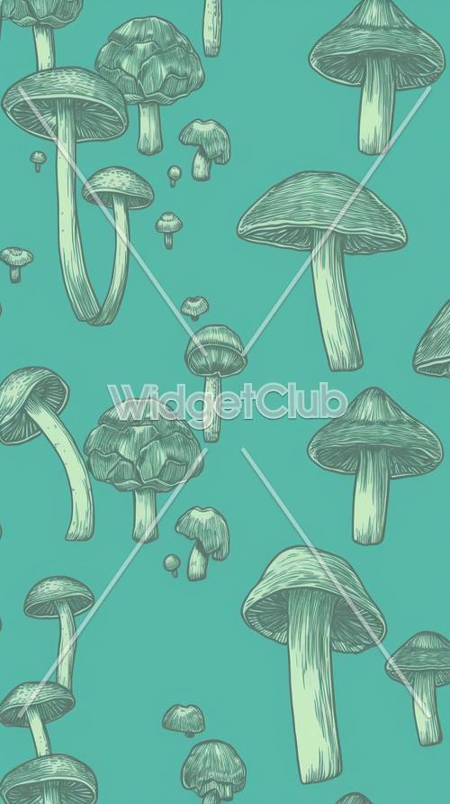 Magical Mushroom Patterns for Kids