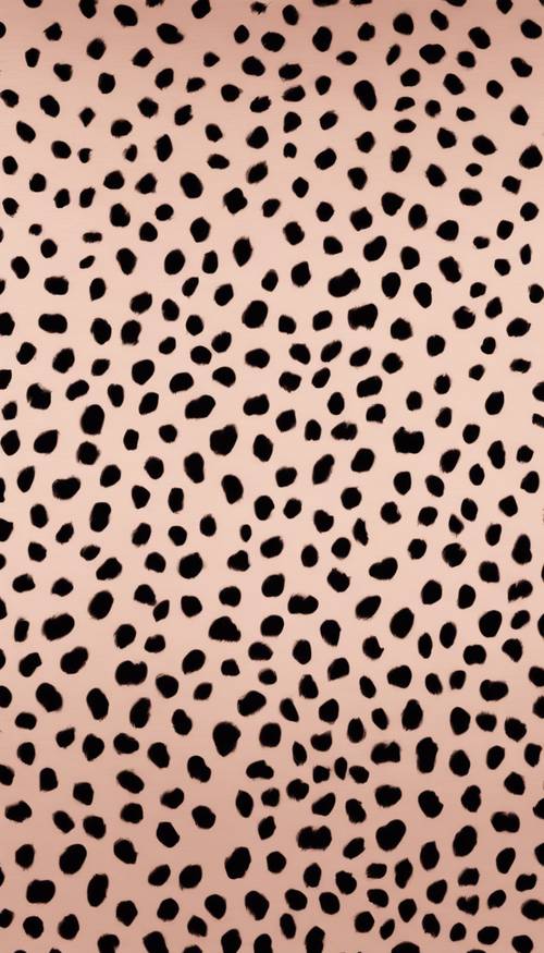 A fashionable accessory with a rose gold cheetah print design Wallpaper [bfd5d528c9344f14bdf1]