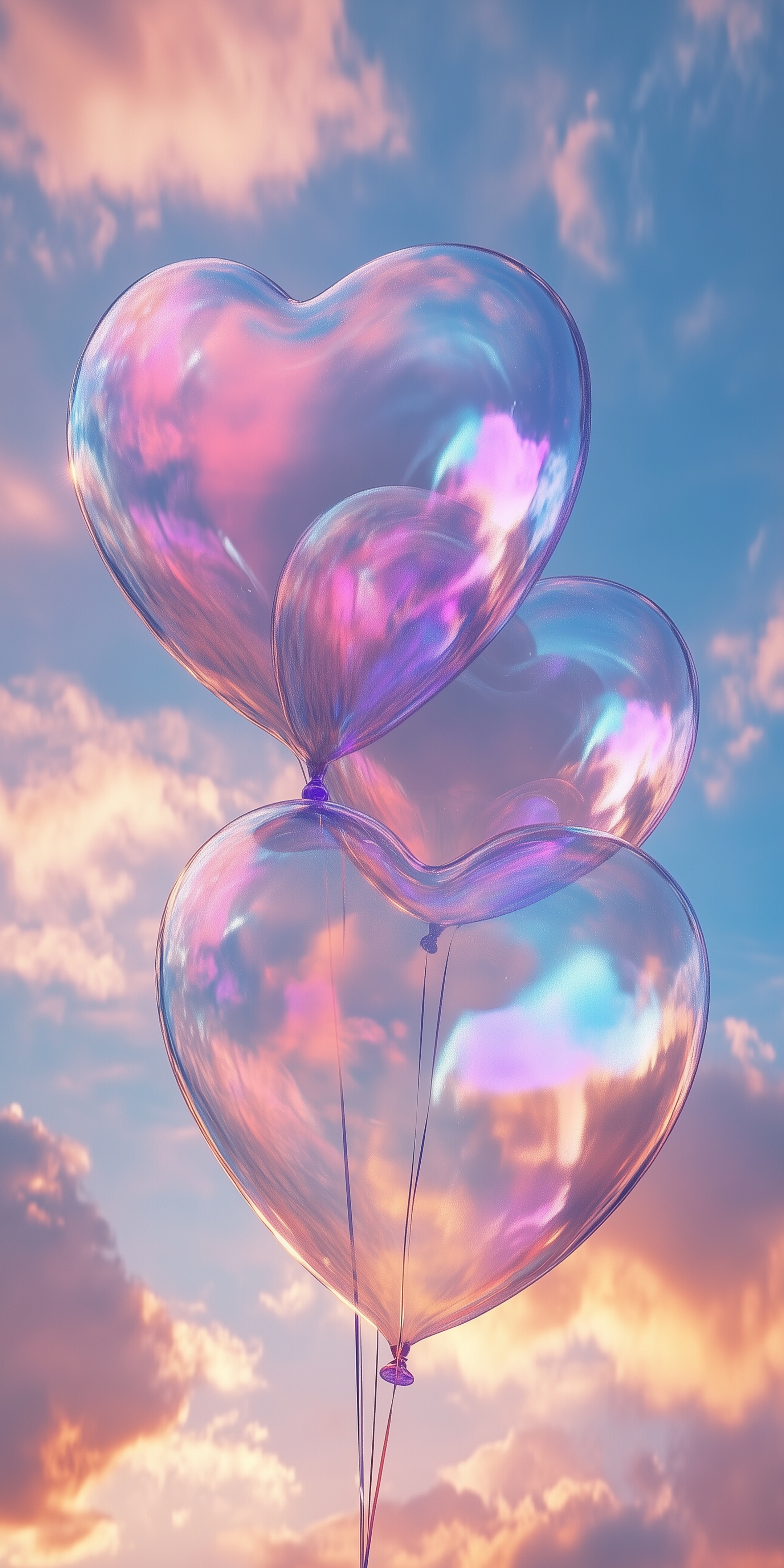 Colorful Balloons in the Sky 牆紙[dec7f675b854419895b8]