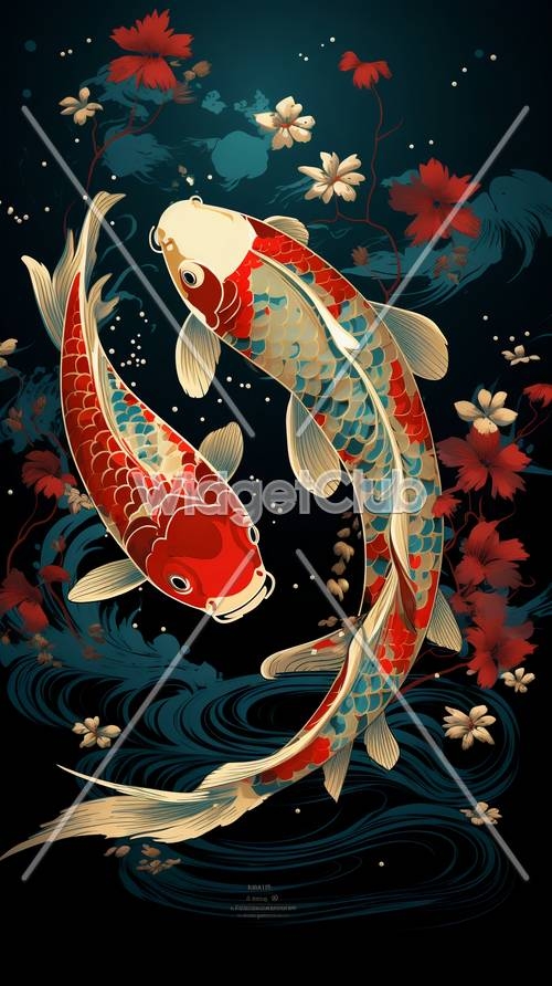 Fish Wallpaper[16c3ffe2bdf7434aaec6]