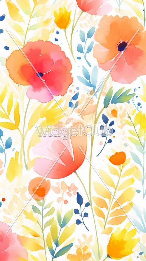 Colorful Flower Wallpaper [292703fc38cd4ef6a739]