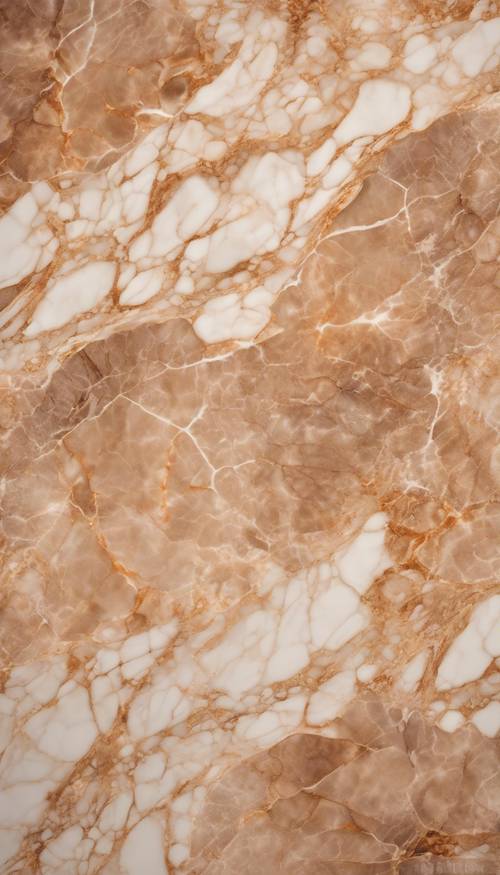A beautiful decorative background showing a luxurious tan marble pattern. Tapeta [a64f7b2862054e838fbf]