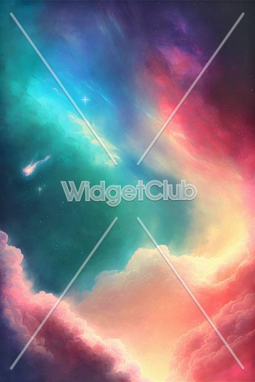 Colorful Galaxy Wallpaper [13403bc4b8fc43beb280]