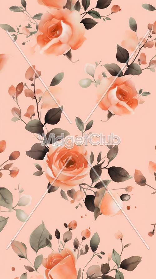 Pink Rose Wallpaper [feb1c28ae740462d9e1d]