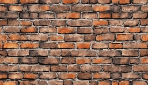 Distressed brick wall effect in a ray-for-grunge seamless pattern. Тапет [fffd73004fb948b0a1fd]