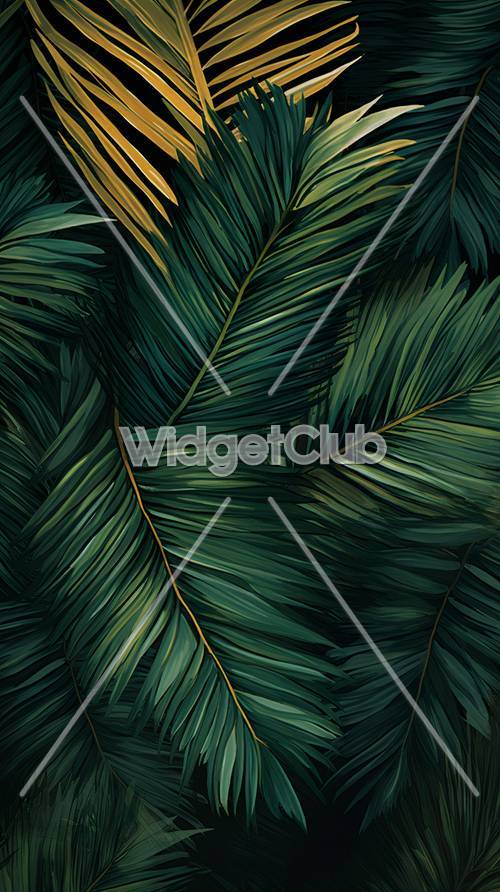 Green Tropical Wallpaper [49ea2850a3094d94b757]