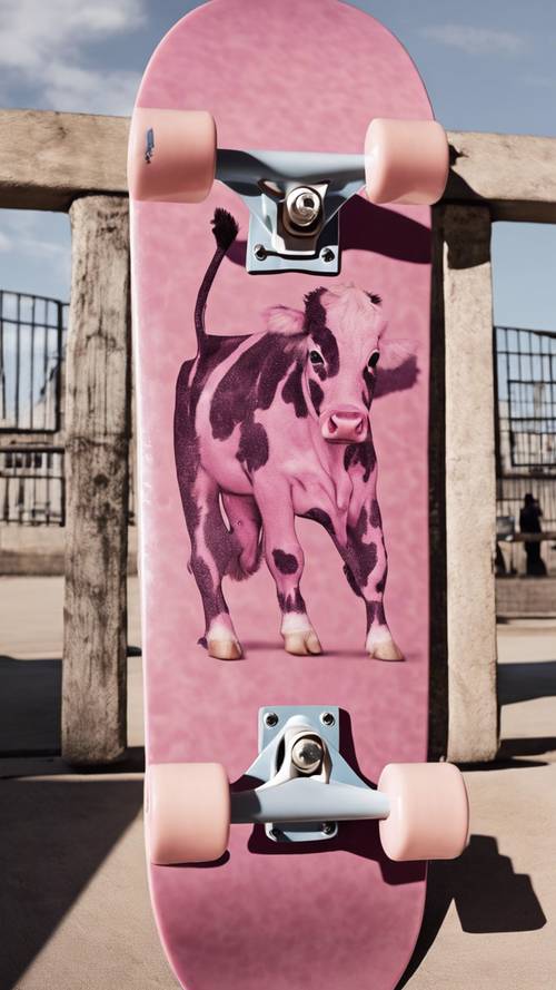 Pink Cow Wallpaper [4fe2f3b0d2454cdabc4e]