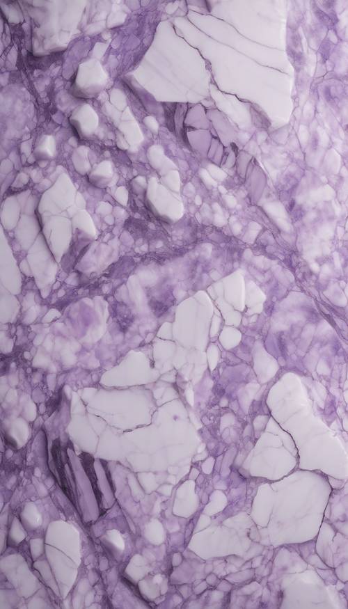 淡紫色大理石纹理的奢华图案。