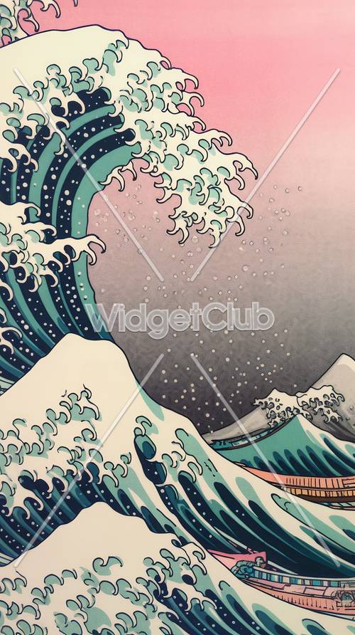 Samudera Jepang Wallpaper [b9c33ba152b84779a022]