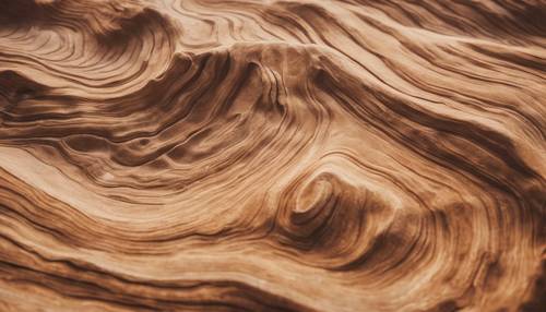 Fale w skale z piaskowca, tworząc naturalny abstrakcyjny wzór.