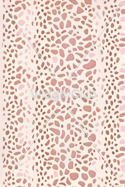 Pink and Beige Abstract Pattern