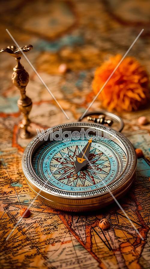 Explore the World with This Compass Image