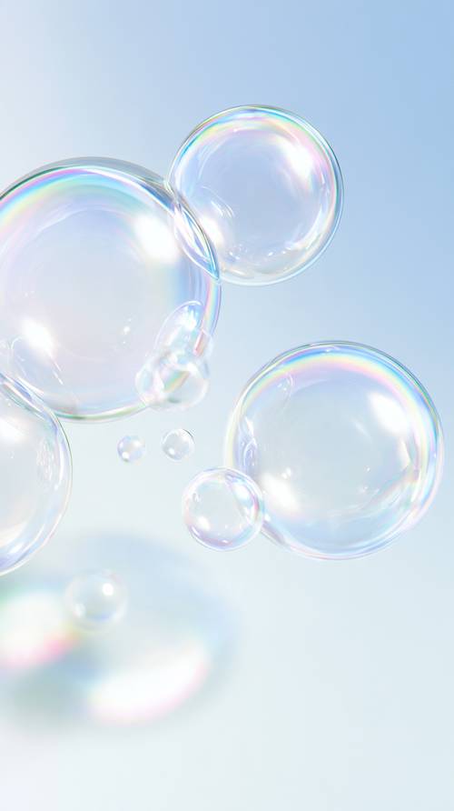 Floating Soap Bubbles in the Sky Wallpaper [2d5dbd48875642cfa7b0]