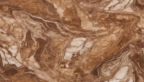 Un patrón de mármol marrón transparente como fondo abstracto.