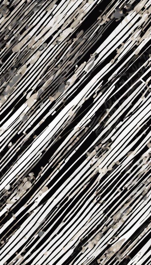 A seamless pattern filled with thin dark stripes in varying angles. Tapeta [c9655dddfda445c4a969]