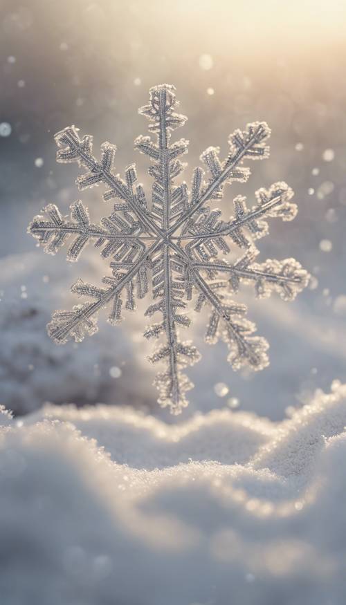 Snowflake Wallpaper [5469e2b2450d4cd1badc]