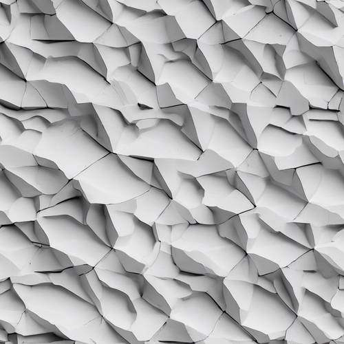 현대적인 흰색 콘크리트 벽의 세련된 패턴입니다.