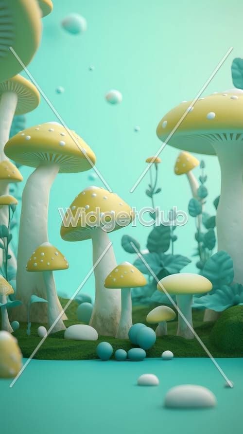 Mushroom Wallpaper[35fdd084bdcb4a93bdde]