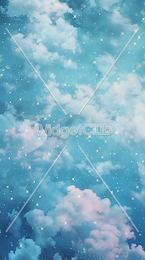 Starry Sky in Cotton Candy Colors