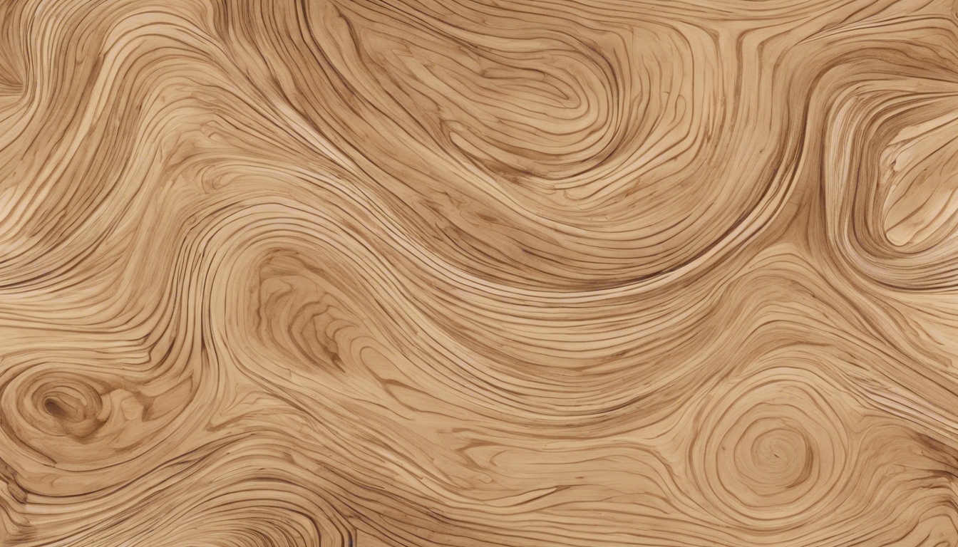 Image of a seamless, fully repeating tan wood grain, with swirls and lines simulating natural growth patterns. Tapet[52b83dc67e214e9bbcd4]