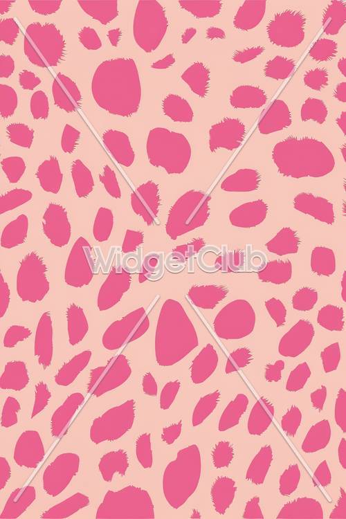 Macchie di leopardo rosa per bambini