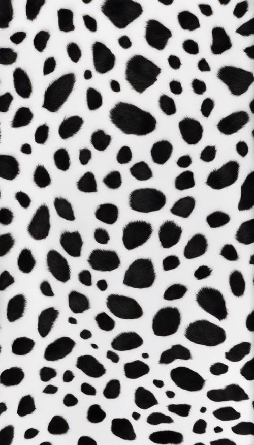 An image fully covered with the textured pattern reminiscent of a Holstein cow's black spots on white fur.
