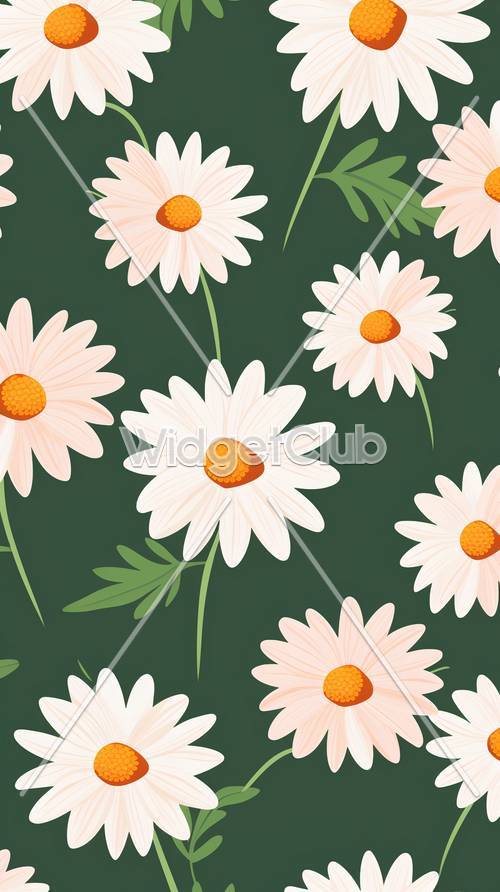 Bright Daisy Pattern for Kids
