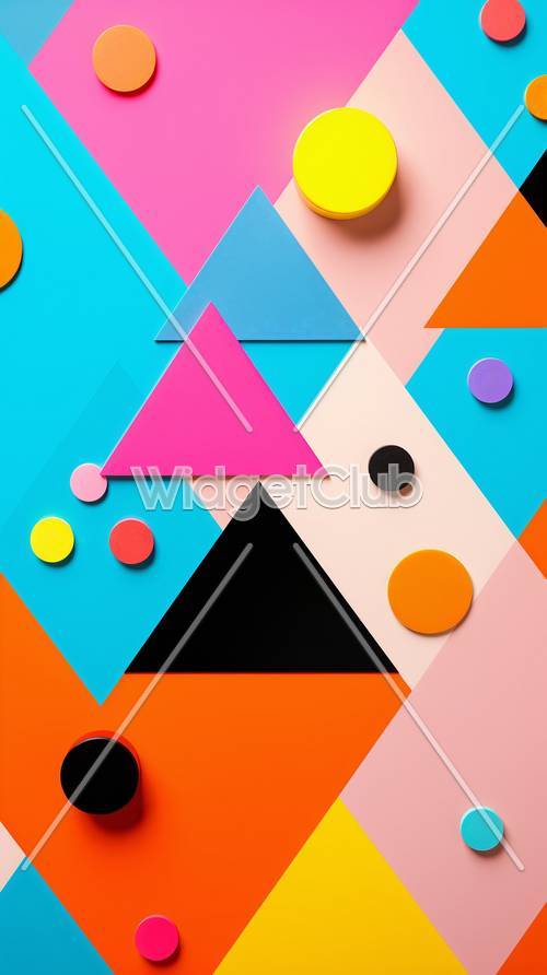 Colorful Geometric Wallpaper [1cad5fce2fbf420c9a68]