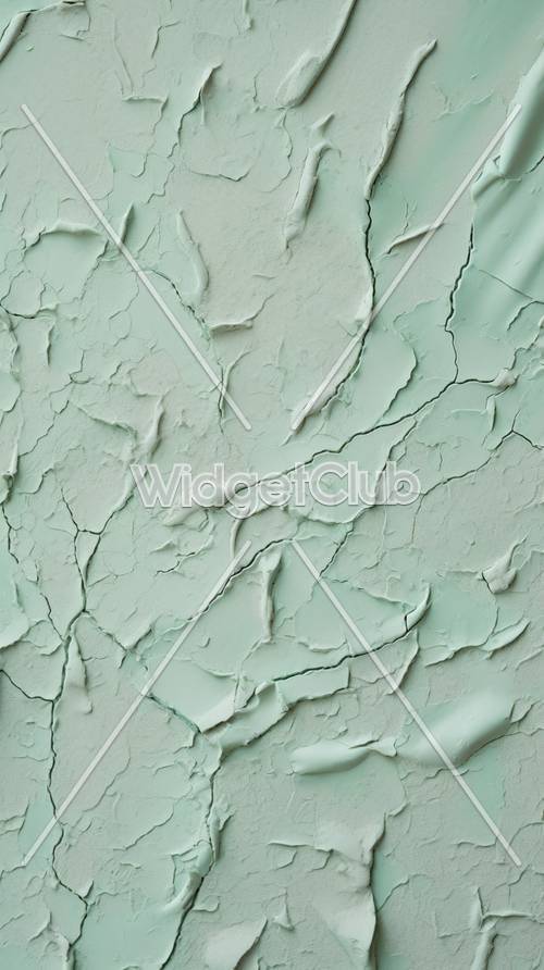 Cracked Pale Green Texture Tapeta [b94b0cf13346491abd40]