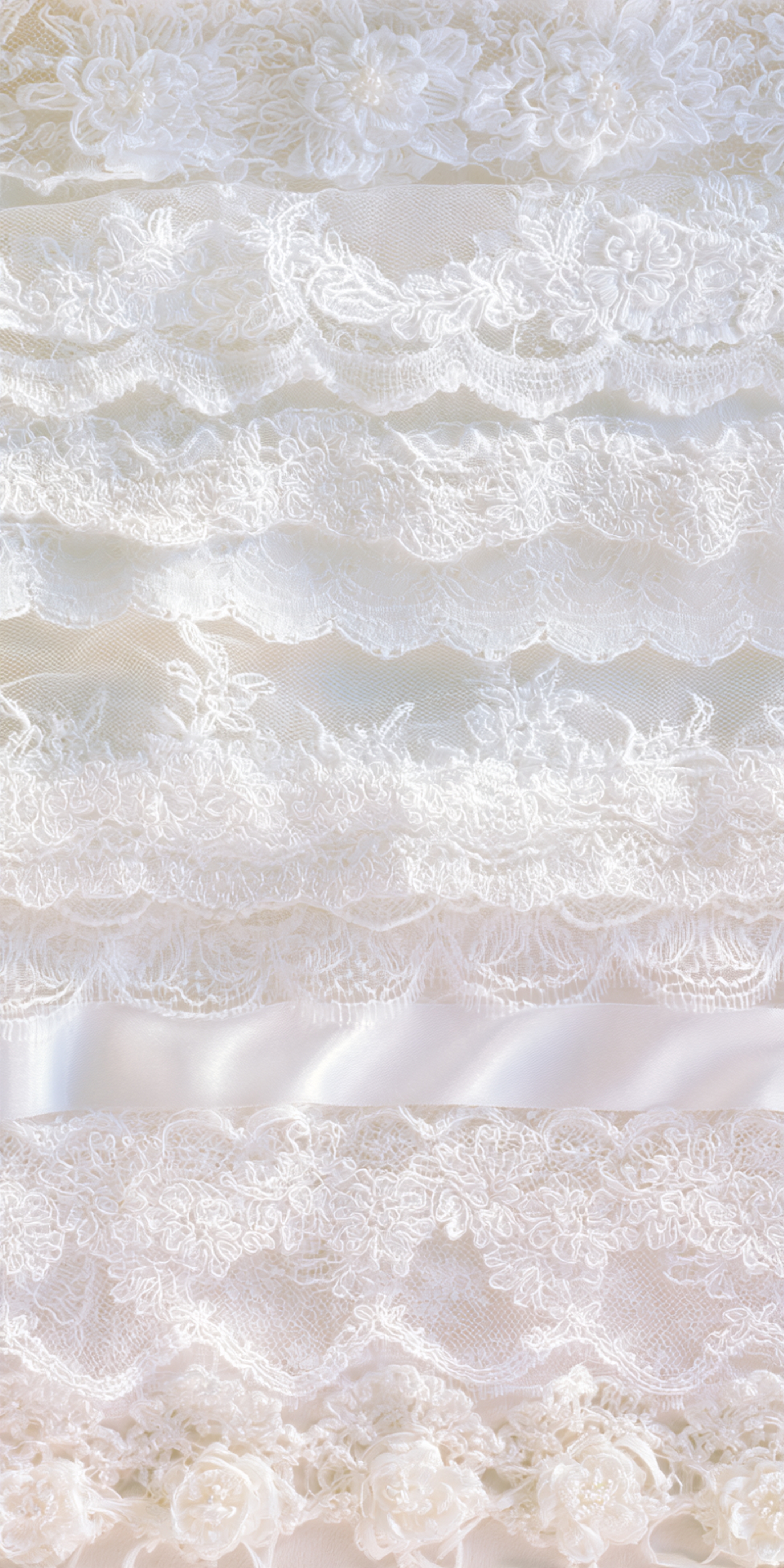 Soft Pattern Computer Background White Lace and Satin Stripes for a Soft Pretty Design Wallpaper ...