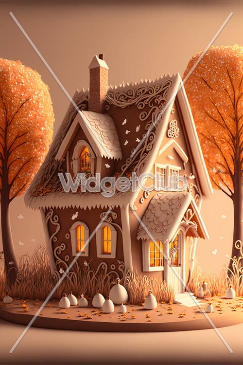 Autumn Fairy Tale House