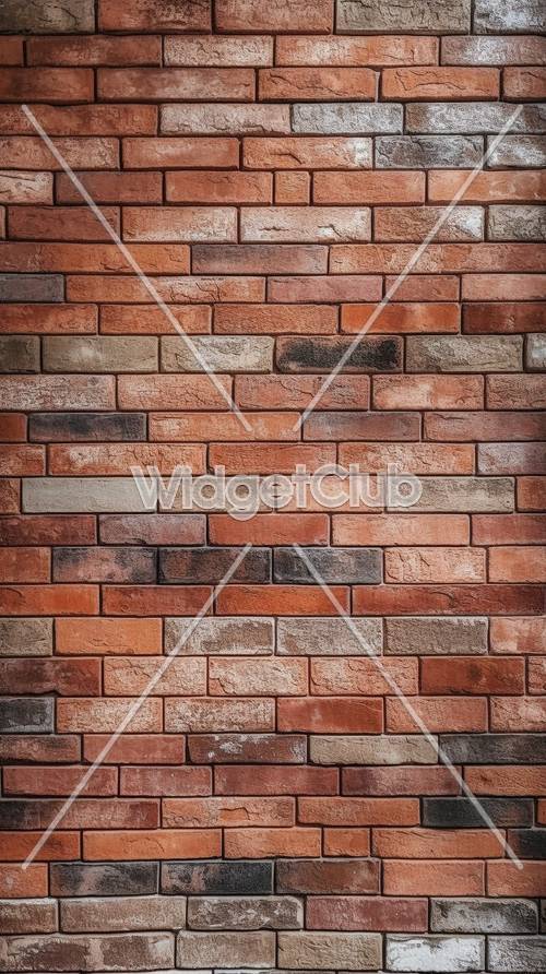 Colorful Brick Wall Pattern for Kids