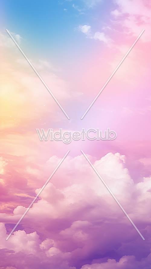Pink Clouds Wallpaper [9fcb208cb20a4520b6fc]
