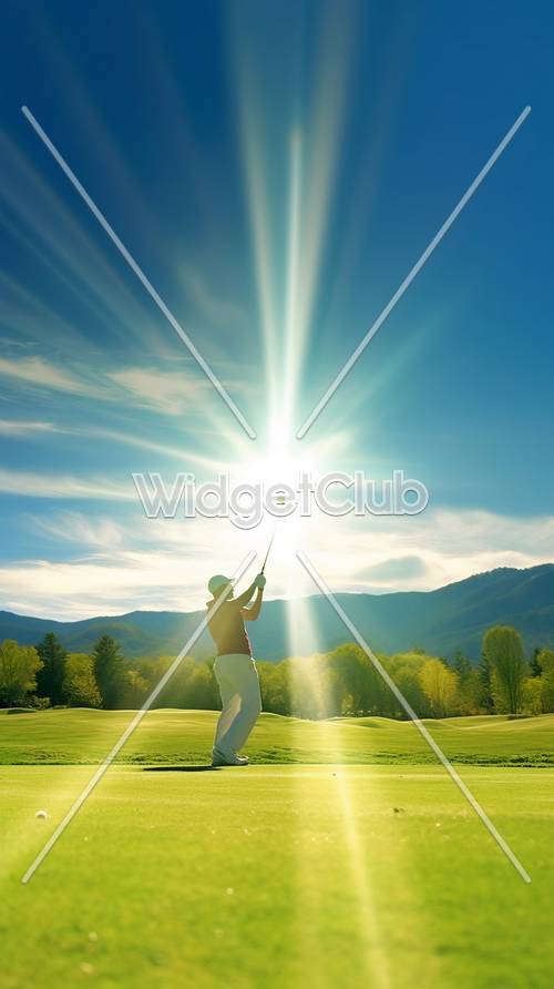 Golf-Sonnenschein