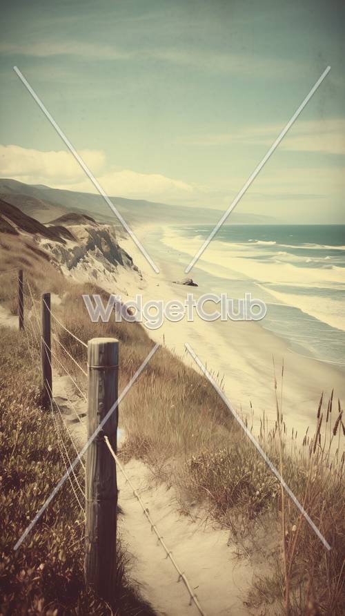Vintage Beach Wallpaper [3b93fffbeb0e4706aaad]
