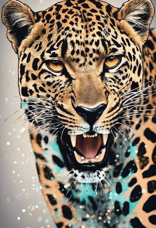 Leopard Print Wallpaper [1e2a3d6f79cb4b51a1ab]